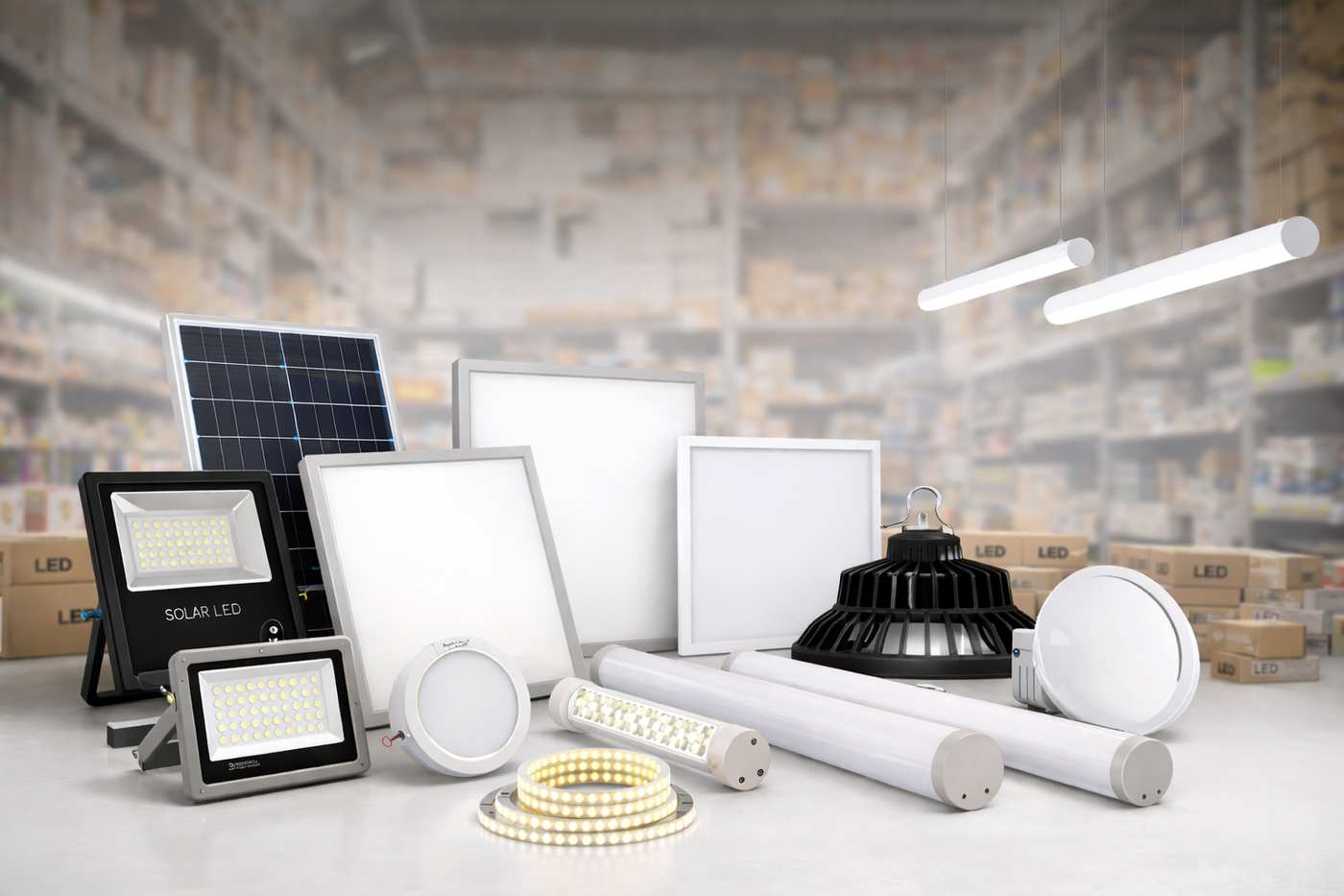 Iluminación Comercial LED Mayoreo | Alta Rotación