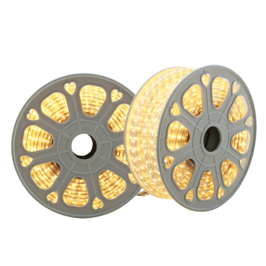 Manguera LED de 25 Metros para Exteriores – 100W IP65 Luz Blanca, Cálida y de Colores para Iluminación Decorativa