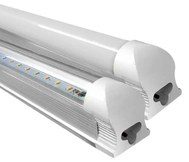Regleta Aluminio T8 18 watts Opalino 6500k