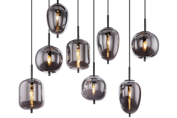 Lámpara Colgante Decorativa para Interiores – Estilo Vintage-EG-BLACKY