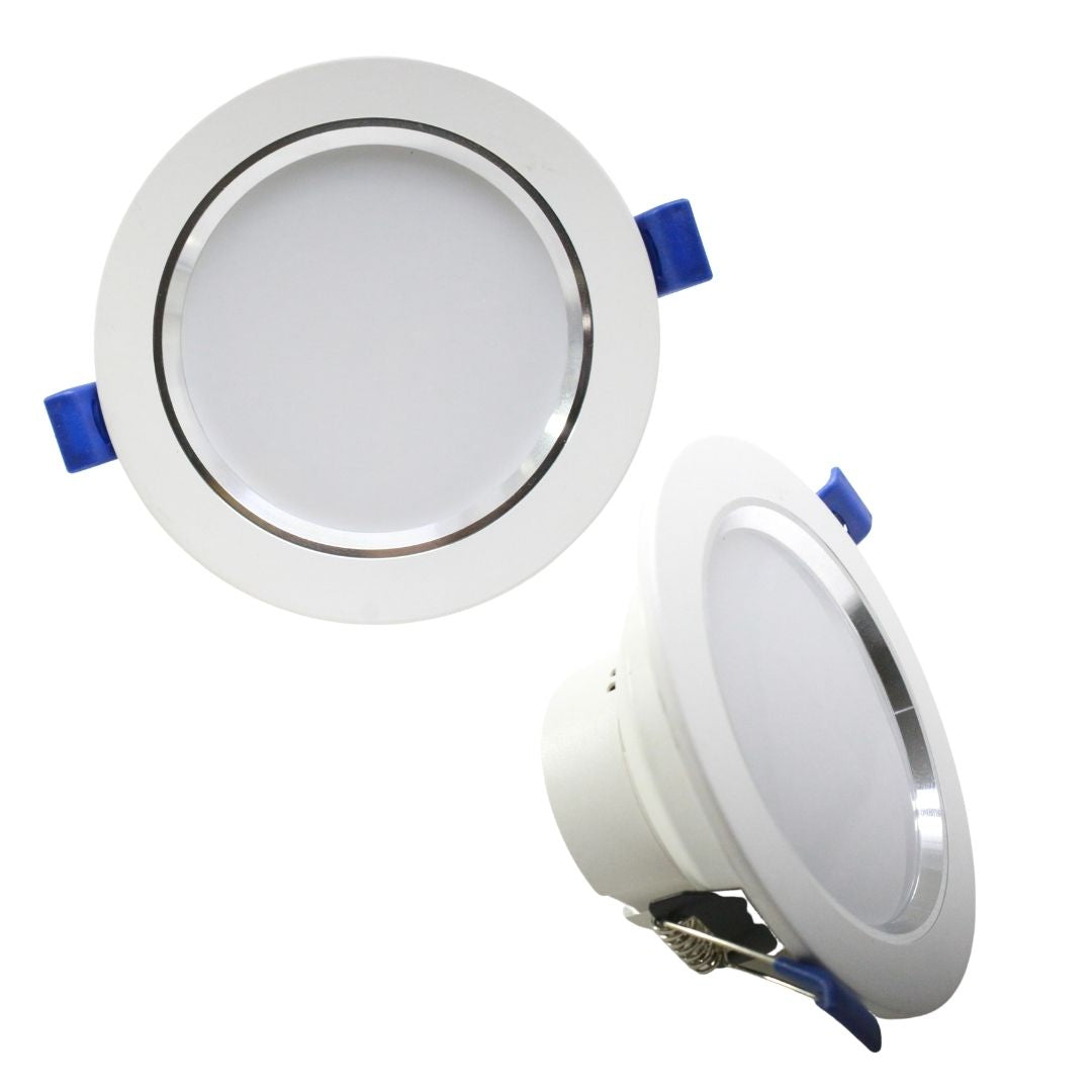 Empotrable DownLight DL 7 watts Blanco/Satinado