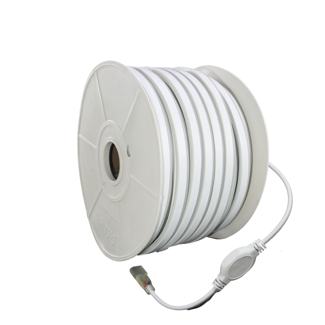 Manguera Neón LED Verde 50m Exterior IP66 127V Flexible