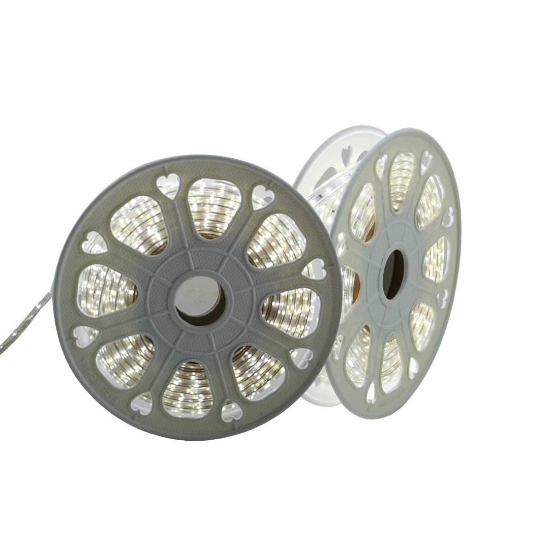 Manguera LED 10 Metros para Exteriores – 60W IP65 Luz Blanca o Cálida para Jardines y Ambientes Decorativos