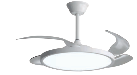 Ventilador de Techo con Iluminación LED 36W – Luz Ajustable