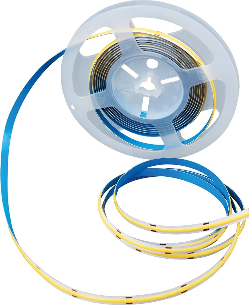 Tira LED para Iluminación Interior – Luz Blanca Fría Continua y Eficiente-