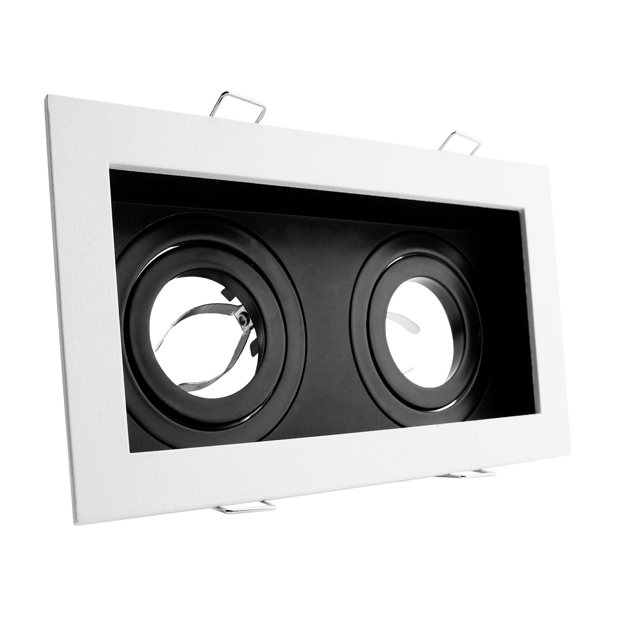 Empotrable dirigible decorativo doble color blanco ADE109