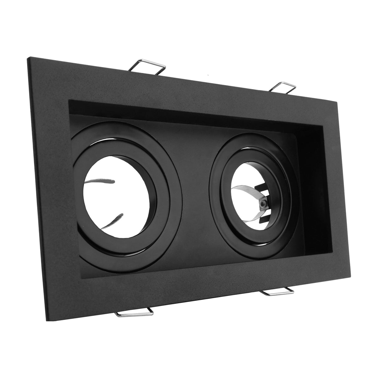 Empotrable dirigible decorativo doble color NEGRO ADE110