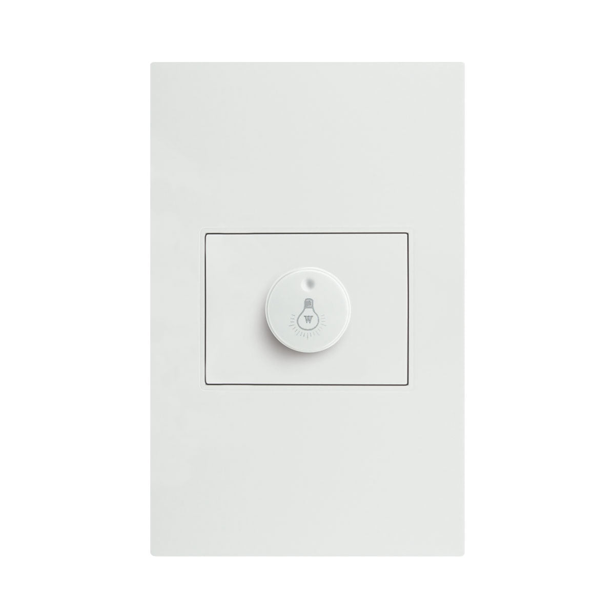 Placa de Contacto Atenuador para Iluminación (Máx. 100W) - Policarbonato y Hierro Galvanizado para Uso Residencial y Comercial