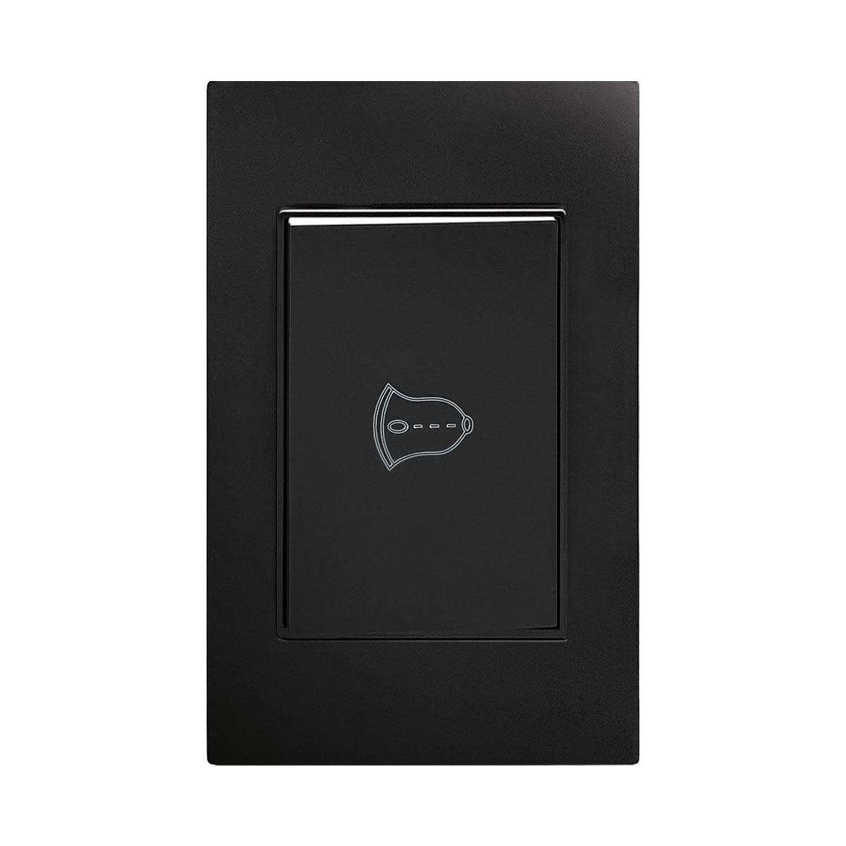 Placa de Contacto Timbre - Policarbonato y Hierro Galvanizado para Uso Residencial y Comercial