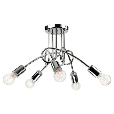 Lámpara Colgante de 5 Brazos - Diseño Elegante para Interiores