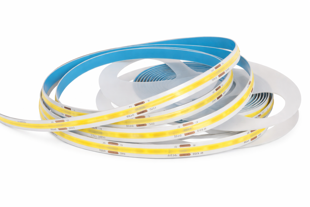 Tira LED COB 12V Blanca 6500K Continua para Interior 5m