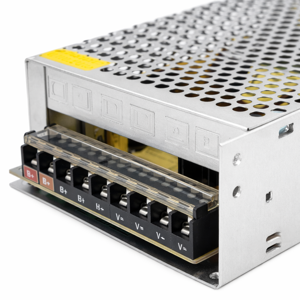 Fuente de Poder 250W 12V para Tiras LED y CCTV