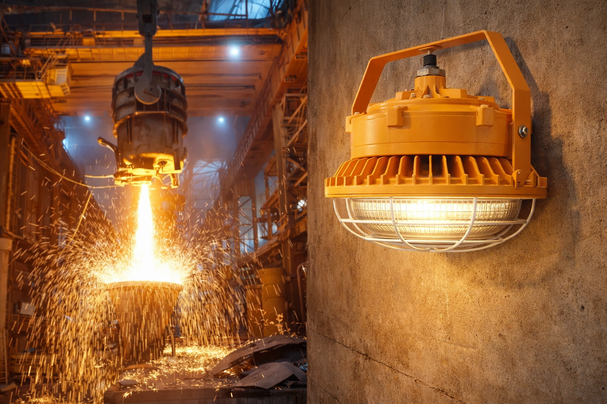 Luminaria tipo High Bay Anti Explosiva 100w