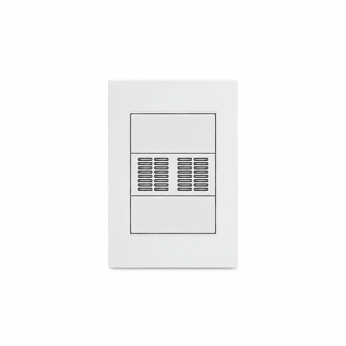 Placa con Zumbador Blanca 15A 127-250V para Interior IP20
