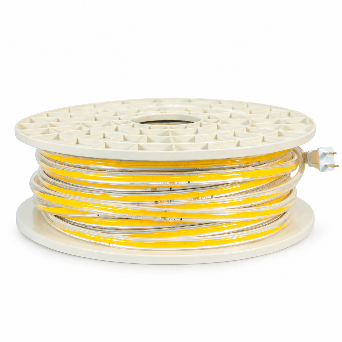Manguera LED COB Azul 50m IP65 10W/m 127V para Interior y Exterior