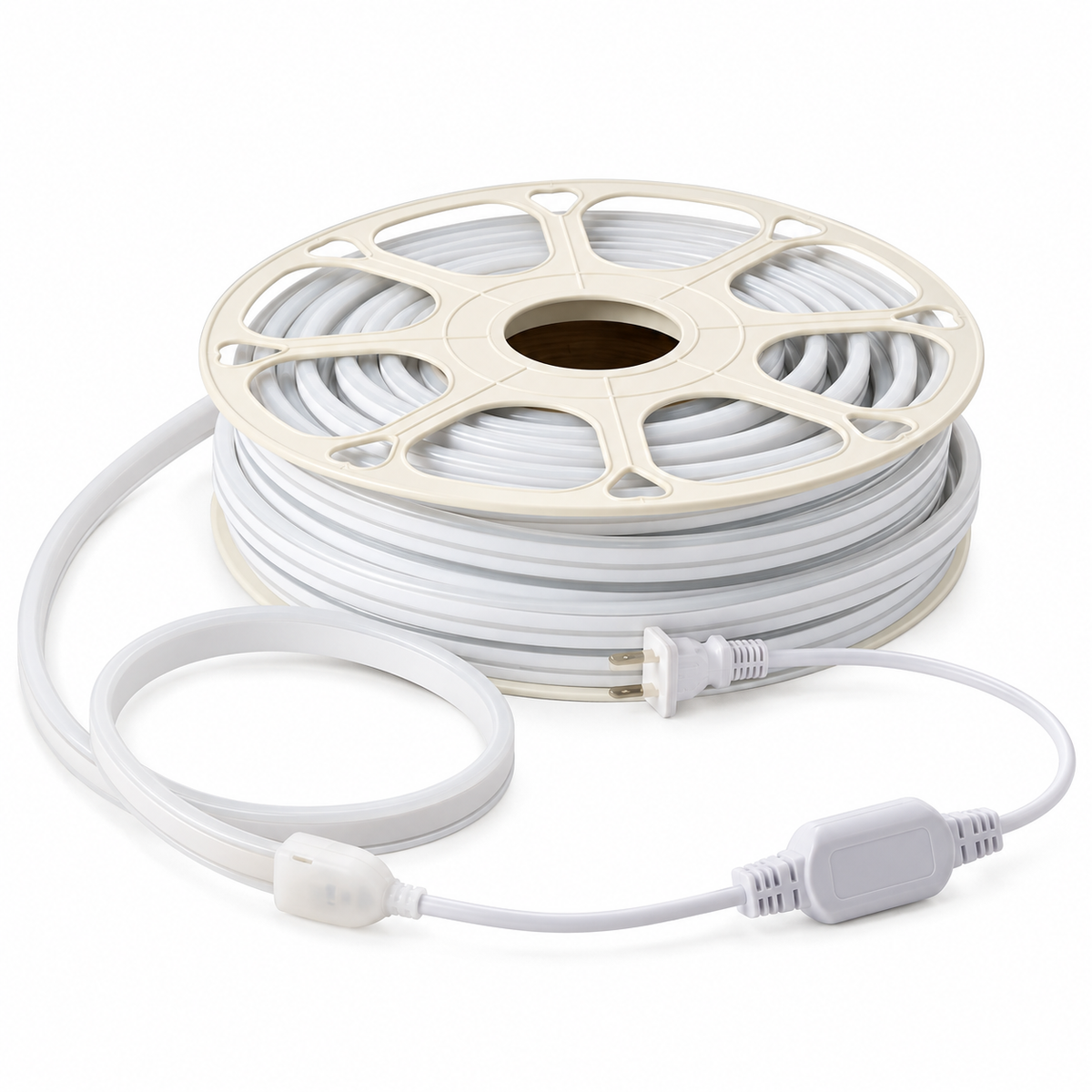 Manguera LED Neón 2835 - 25m 150W IP65 Blanco Frío para Exterior