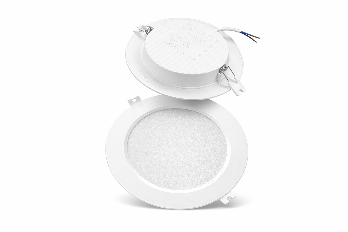 Panel Downlight LED 12W Luz Blanca para Empotrar Interior