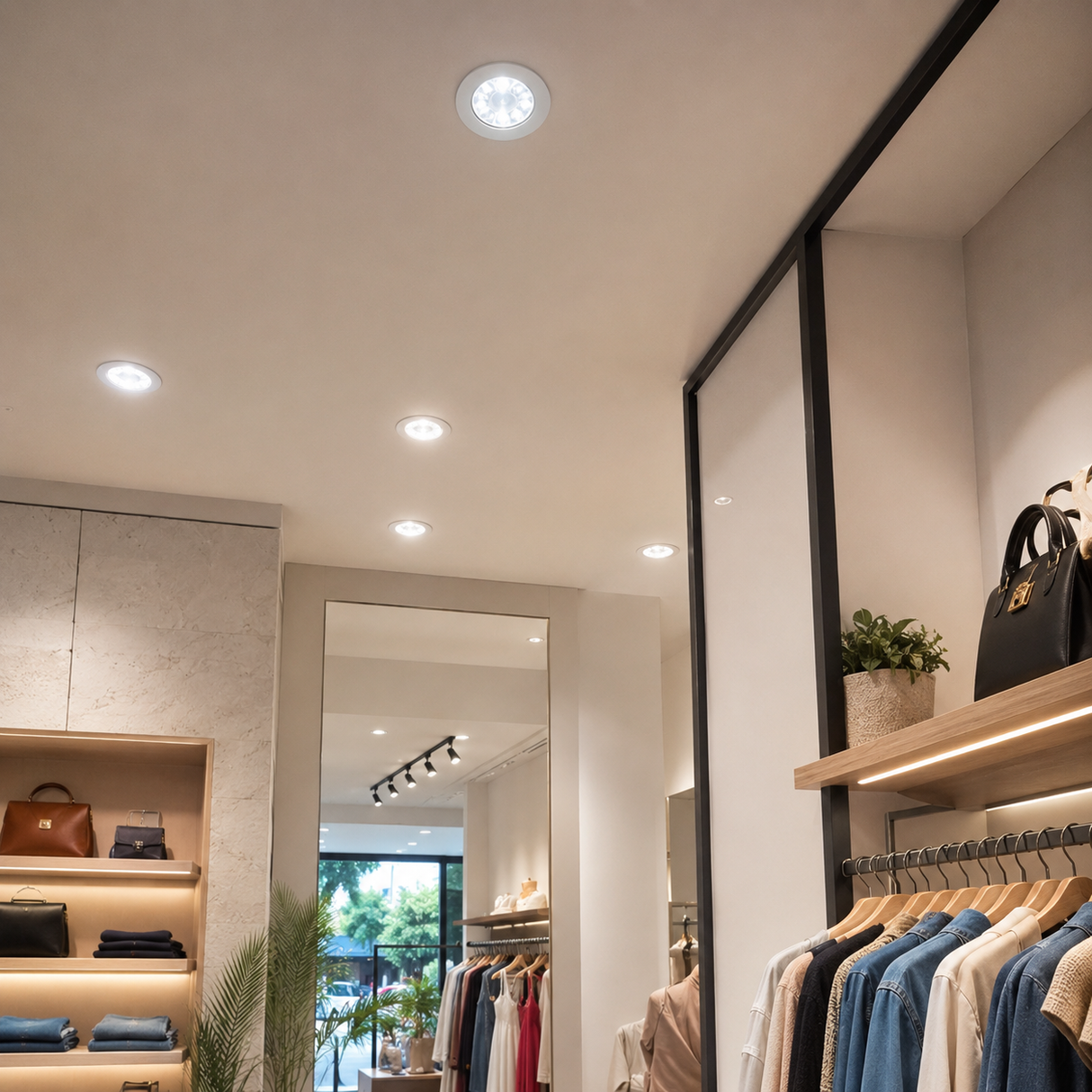 Ceiling Light LED Dirigible 12W 6500K para Iluminación Interior