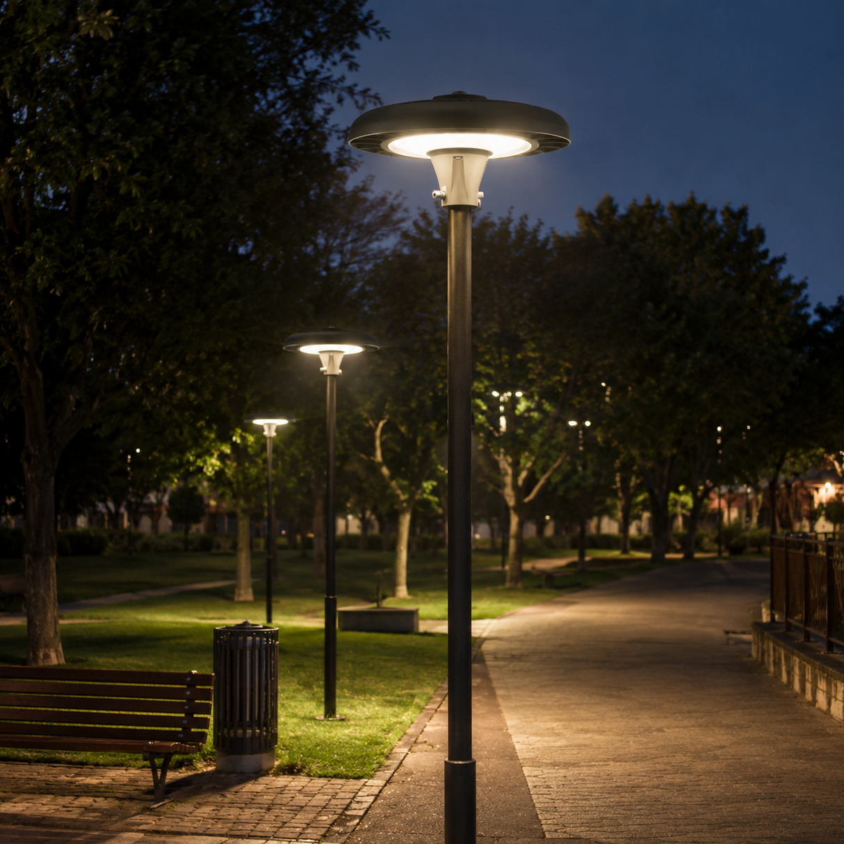 Luminario LED Urbano 100W 3CCT con Fotocelda IP65