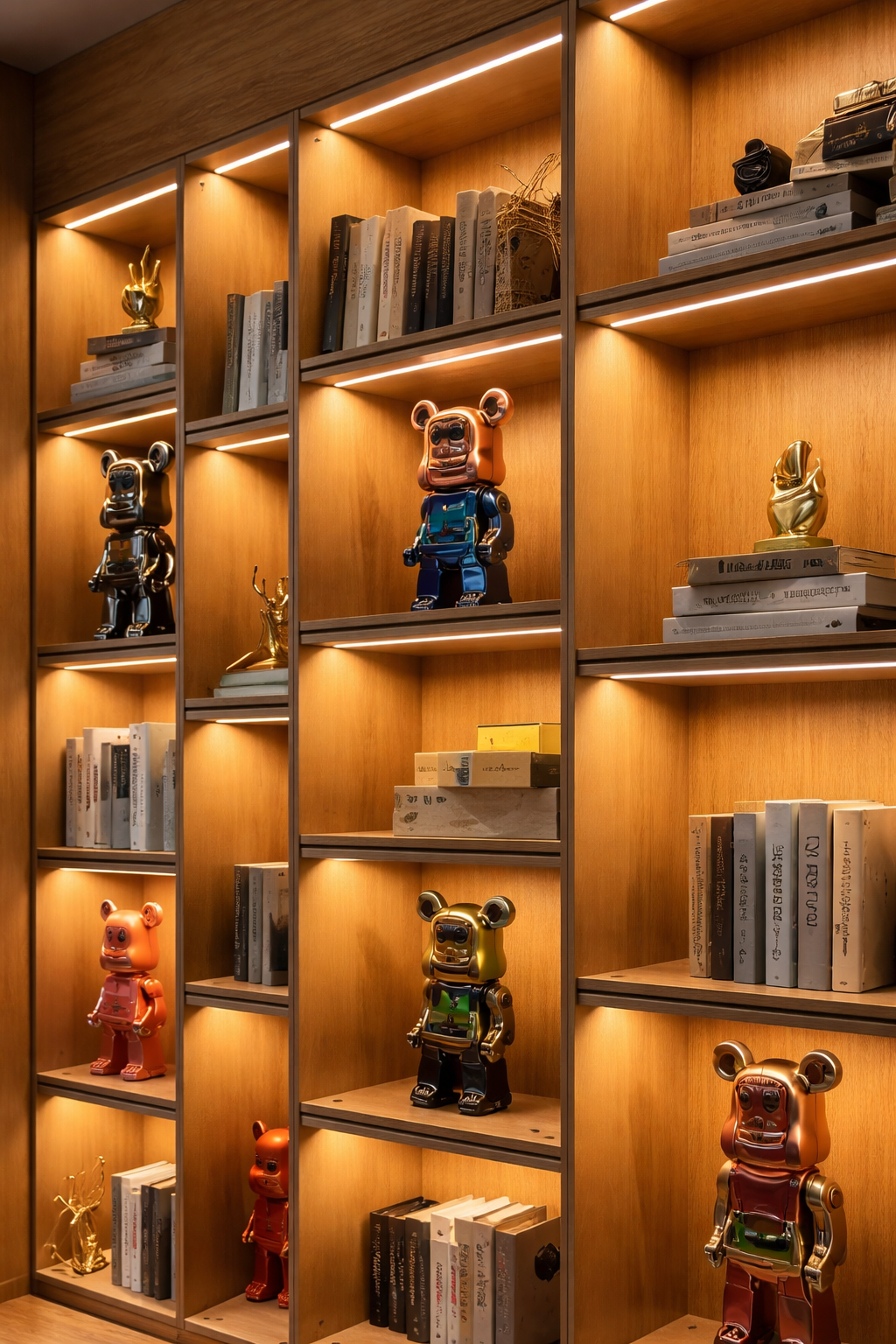 Perfil de Aluminio con Tira LED 9W/m para Closets