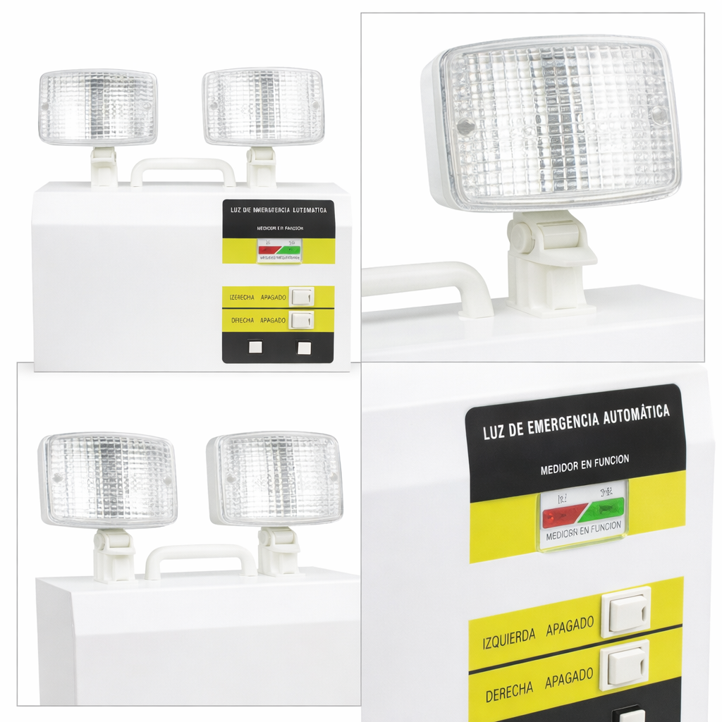 Luminario de Emergencia LED 2W 400 lm Uso Interior