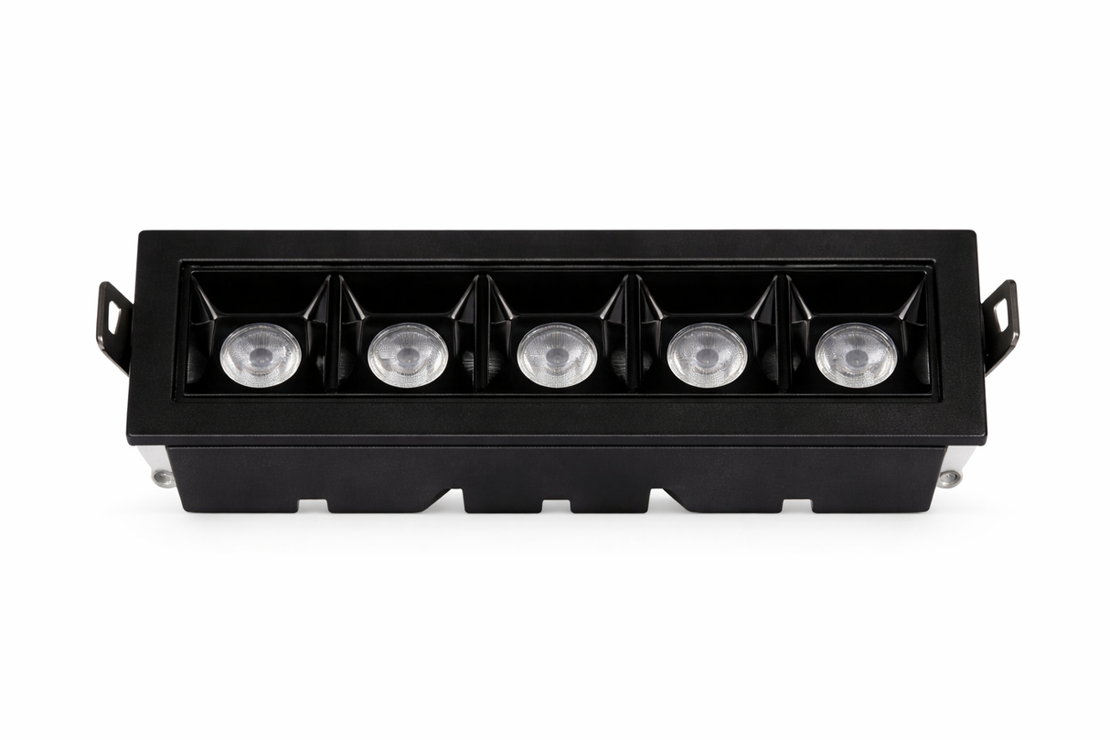 Luminaria Lineal LED Empotrable 10W Blanco Frío