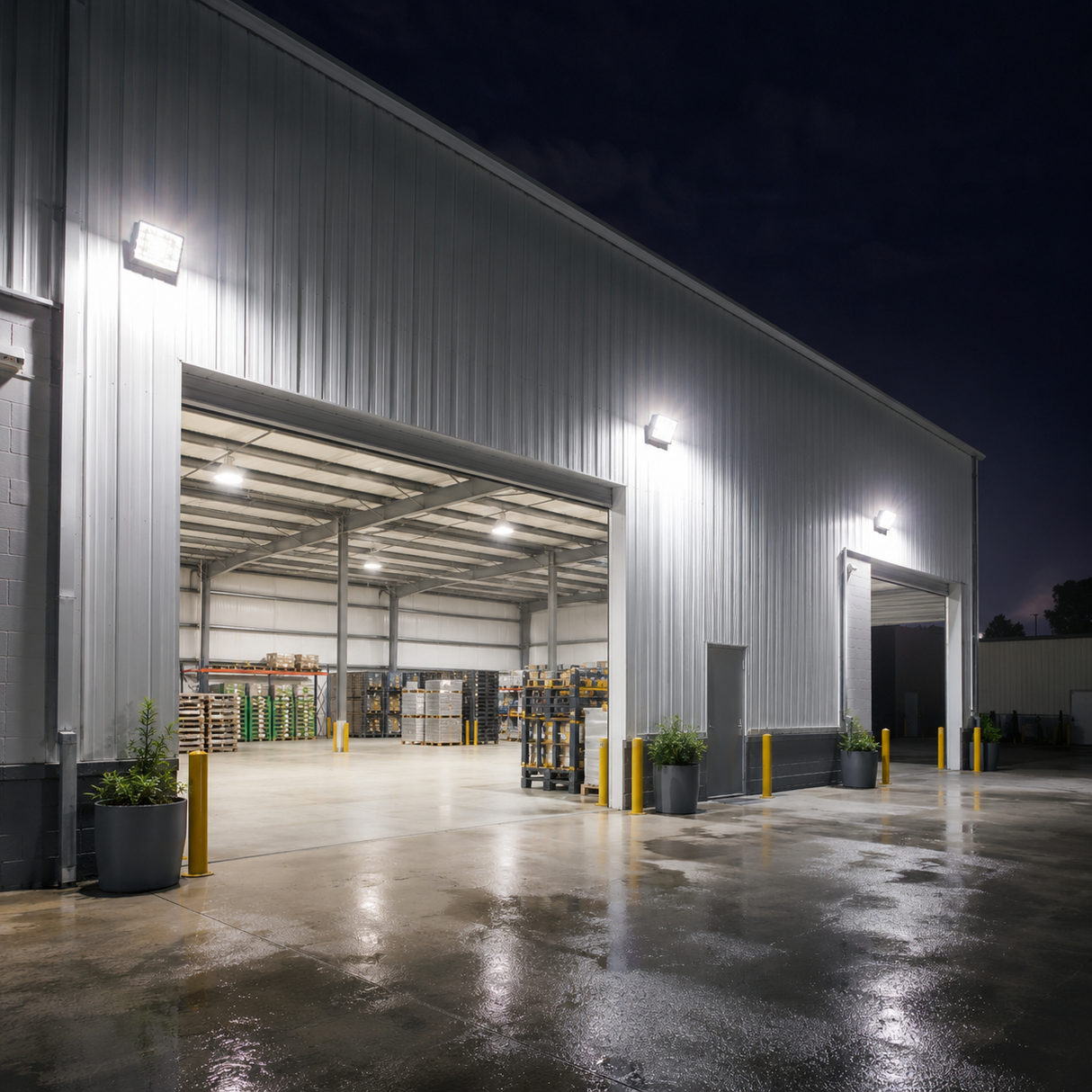 Reflector LED Industrial 300W IP65 Alta Potencia Exterior
