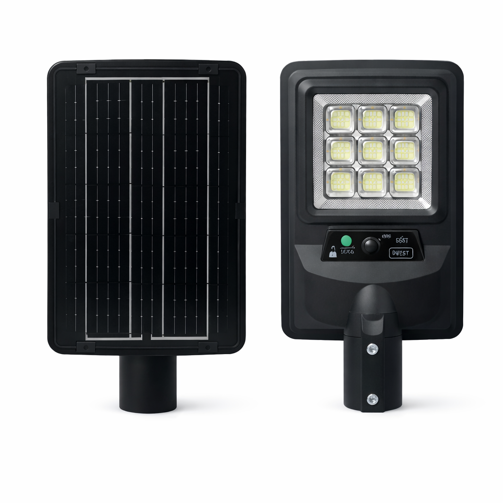 Lámpara Solar LED con Sensor de Movimiento 1600 lm IP65