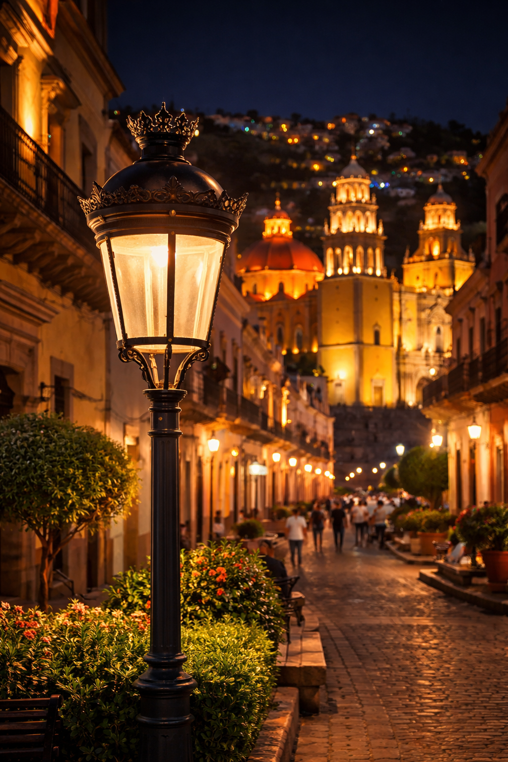 Punta de Poste Colonial LED VENECIA para Alumbrado Exterior