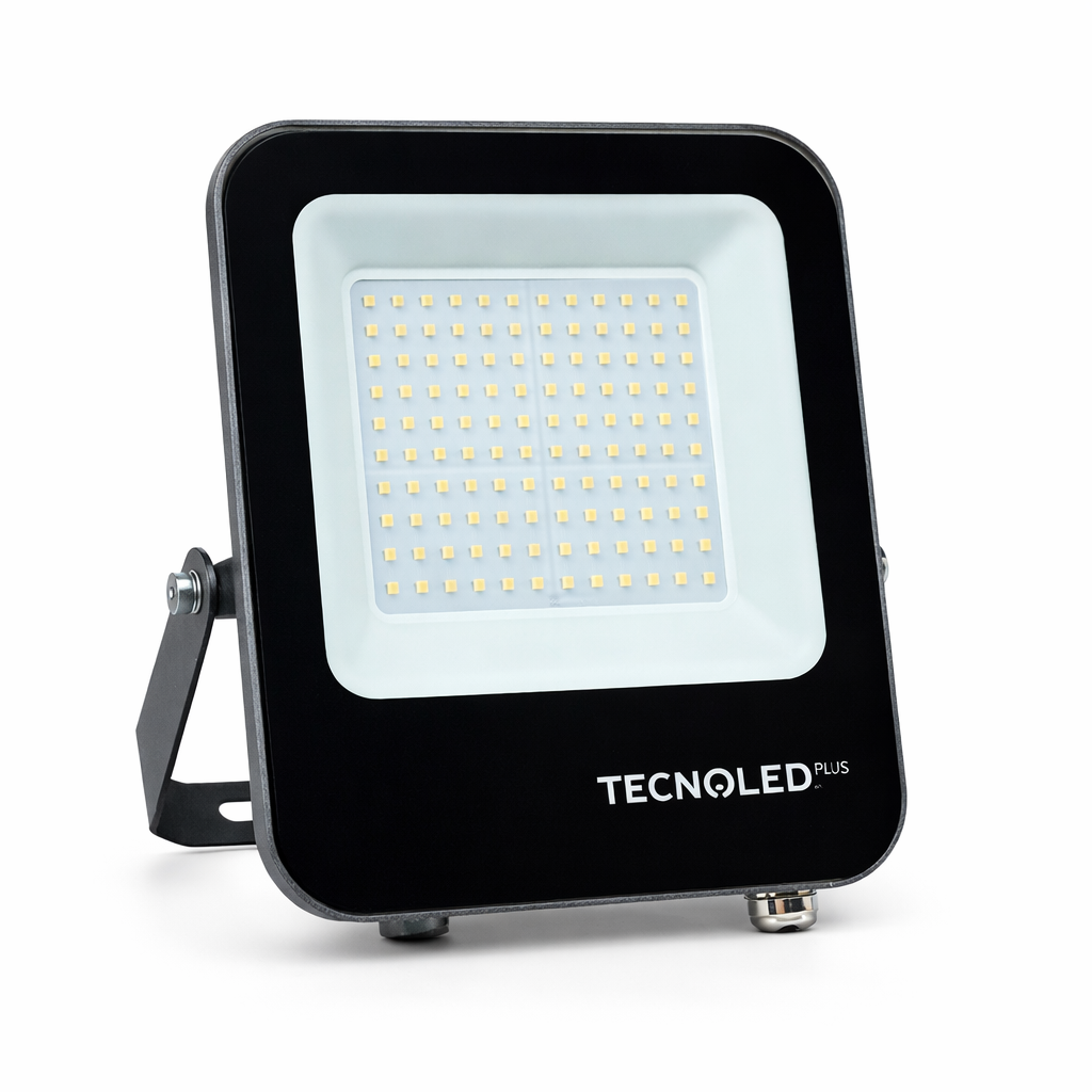 Reflector LED 100W IP65 6500K Alta Potencia Exterior