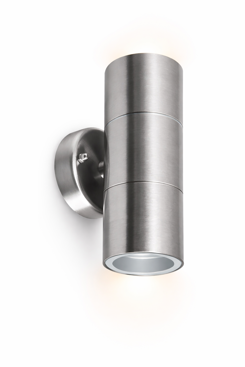 Luminaria de Pared Cilíndrica Doble ADE-013 | Iluminación Decorativa para Exteriores