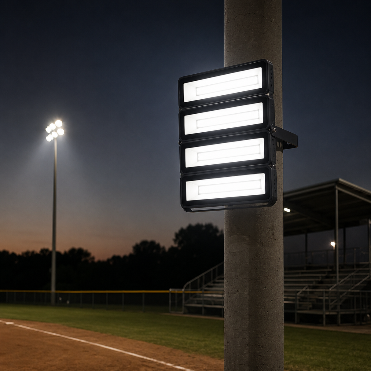 Reflector LED Industrial 400W IP65 Luz Blanca 6500K
