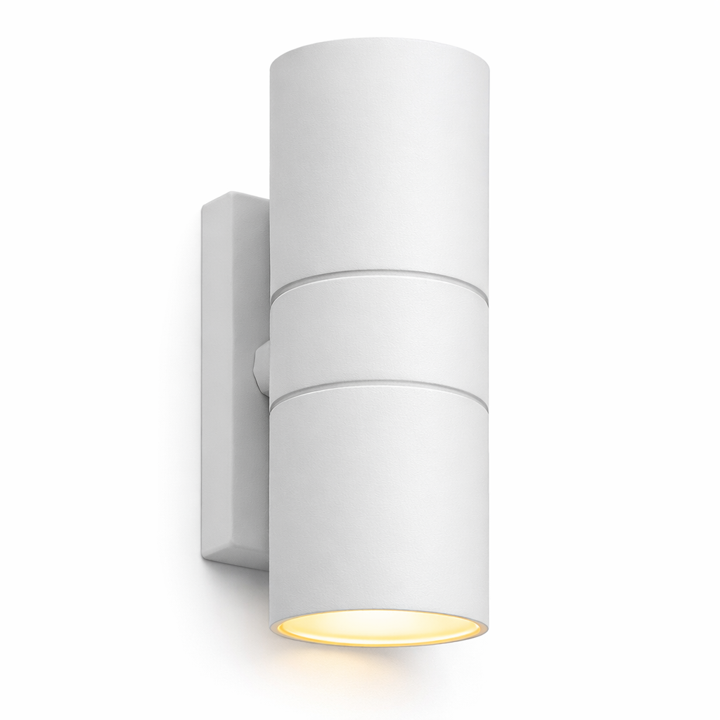 Luminaria de Pared Exterior Doble GU10 IP54 para Fachada
