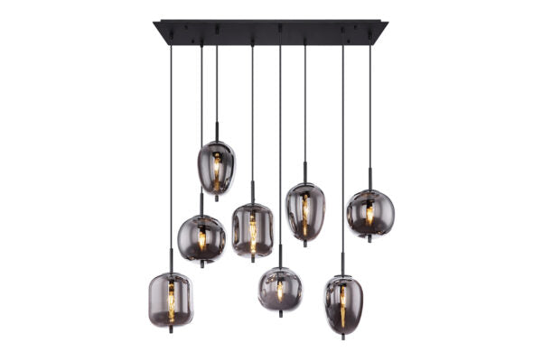Lámpara Colgante Decorativa para Interiores – Estilo Vintage-EG-BLACKY