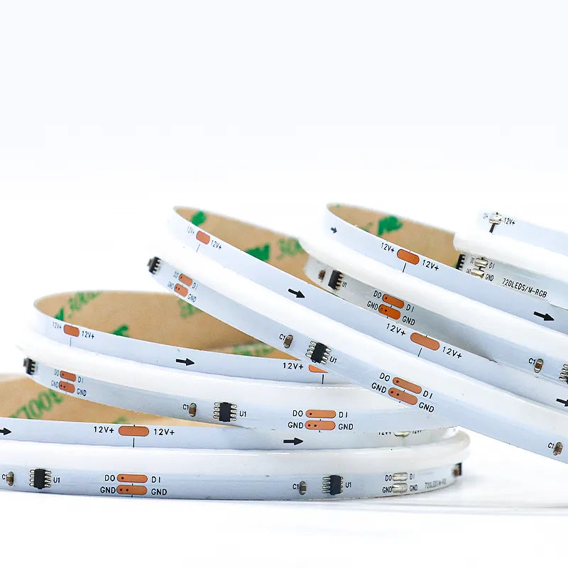 Tira LED Digital RGB 24V 60W para Iluminación Interior – Control Inteligente y Efectos Multicolor