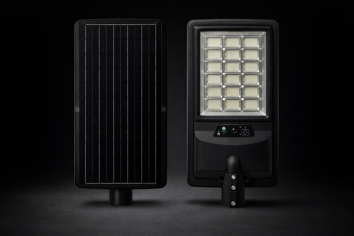 Lámpara Solar LED con Sensor de Movimiento 2900 lm IP65