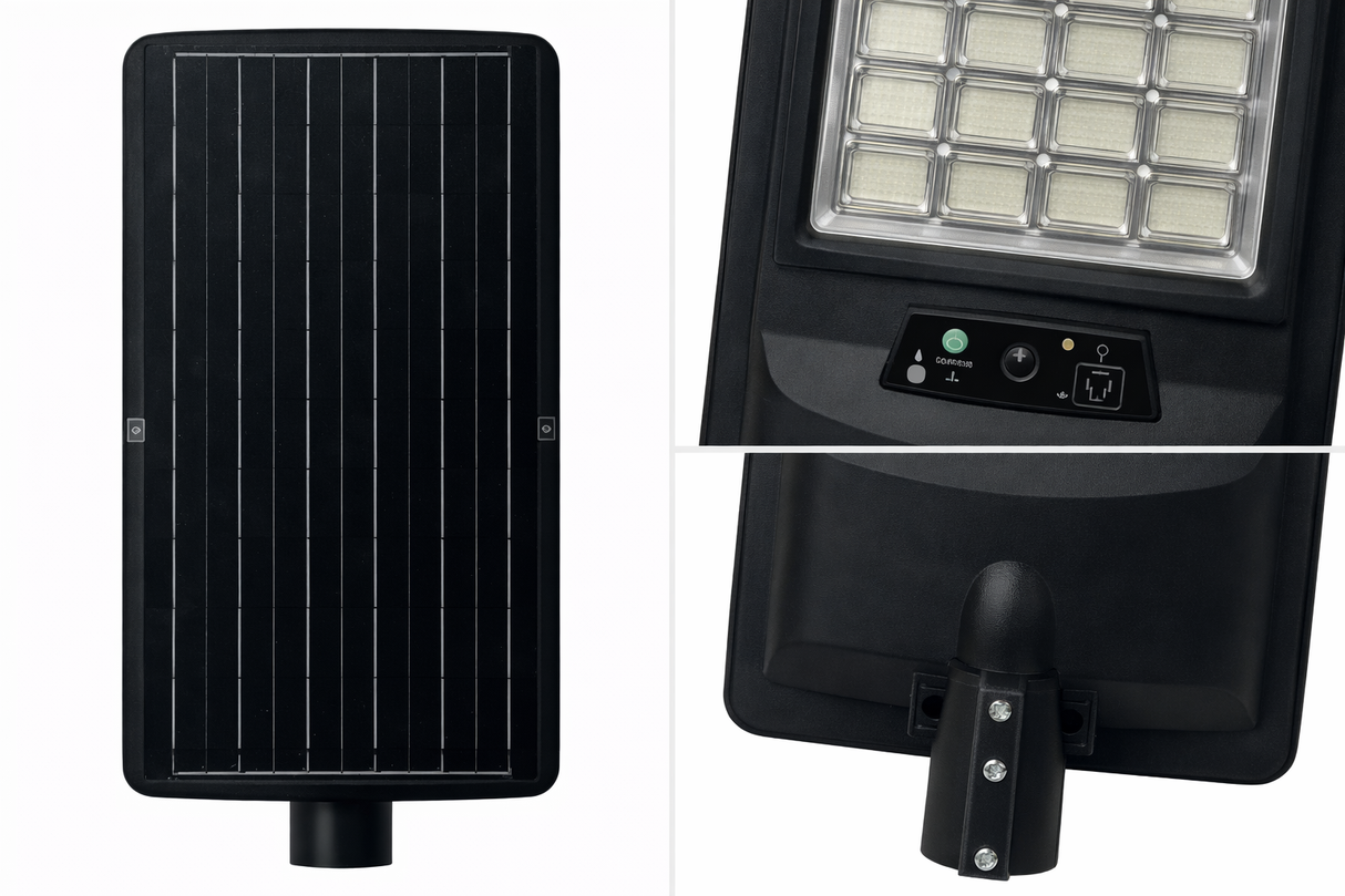 Lámpara Solar LED con Sensor de Movimiento 2900 lm IP65
