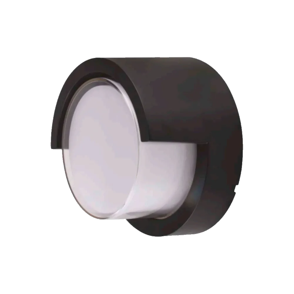 LED Circular para Exteriores – Iluminación Decorativa de Pared con Luz Blanca Fría