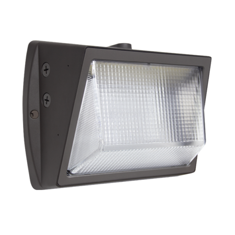 Luminaria LED Wall Pack de Potencia y Tono Ajustable – 120W para Muros Exteriores IP65