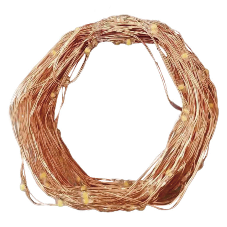 Tira LED Tipo Arroz 12V para Exteriores – 10 Metros de Iluminación Indirecta Blanca Fría IP65