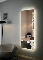 Espejo LED Rectangular 48W Luz Ajustable Antivaho IP65