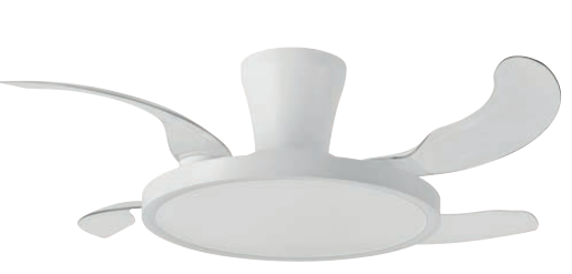 Ventilador LED 70W – Luz Ajustable