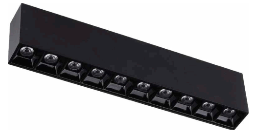 Luminaria lineal sobreponer 20W – Luz blanca fría 6500K