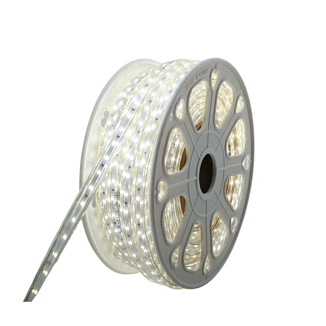 Manguera LED de 25 Metros para Exteriores – 100W IP65 Luz Blanca, Cálida y de Colores para Iluminación Decorativa