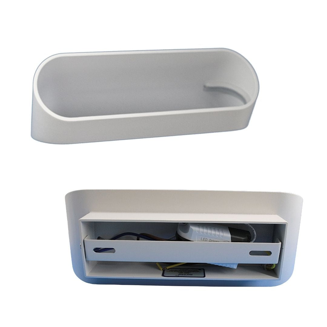 Luminaria LED de Pared Exterior 12W Blanco Frío IP54