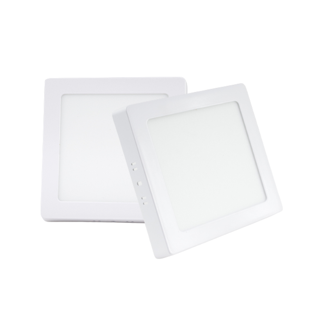 Plafon Sobreponer Cuadrado DLSC 12 watts luz blanca