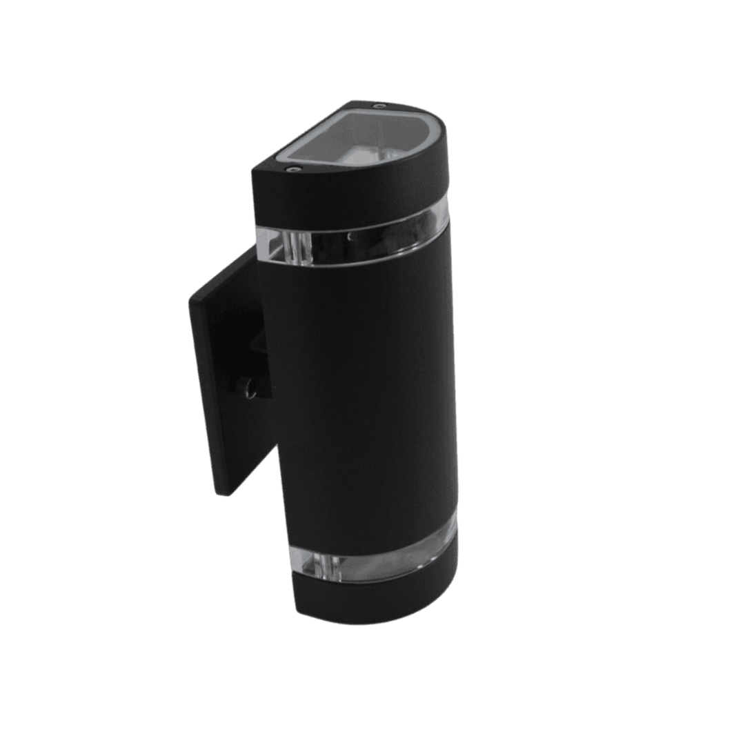 Luminaria de Pared Cilindro Doble Aro ADE-006 | Iluminación Decorativa para Exteriores