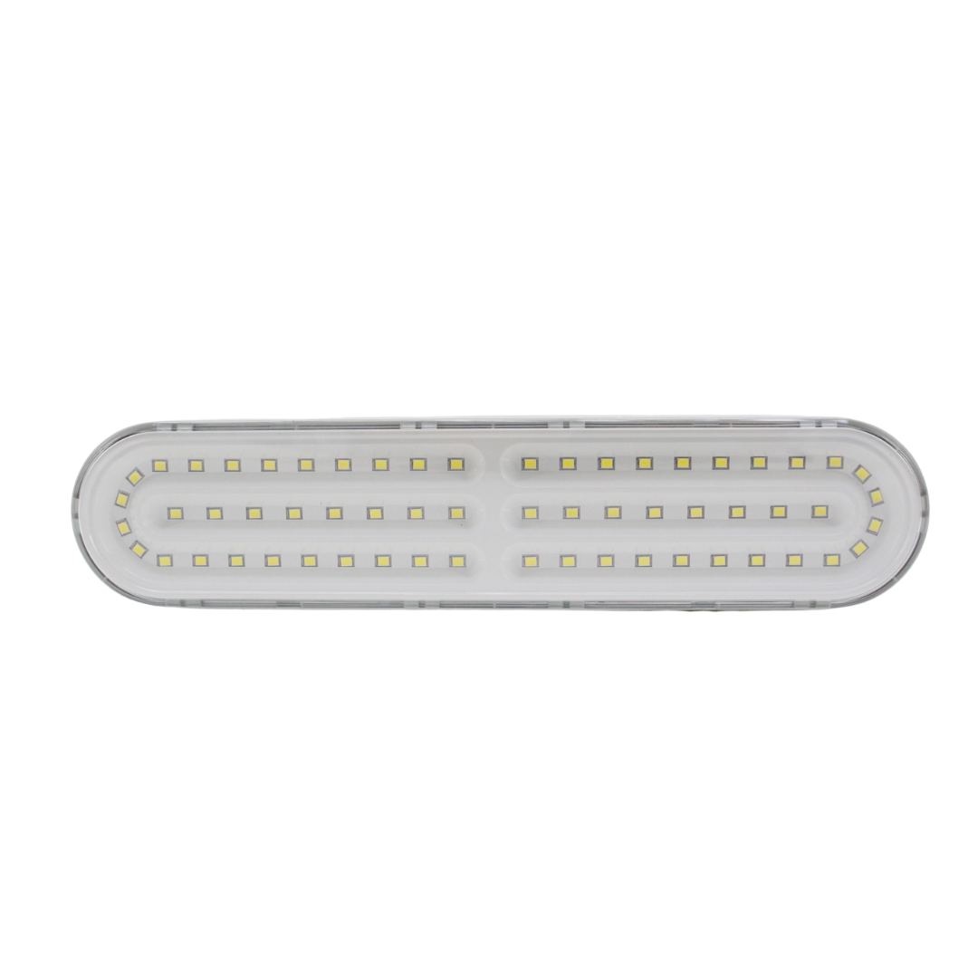Lámpara De Emergencia De Barra Color Blanco 60 leds