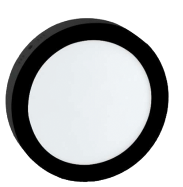 Downlight LED de 24W para Oficinas – Iluminación Eficiente Negro Mate Luz Blanca-DLSR24WBBNR