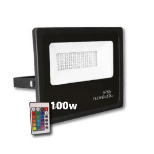Lámpara LED tipo Reflector RGB 100w